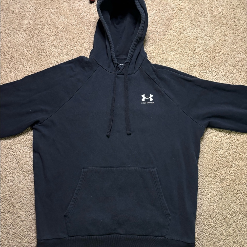 Large Under Armour Men's Black Hoodie